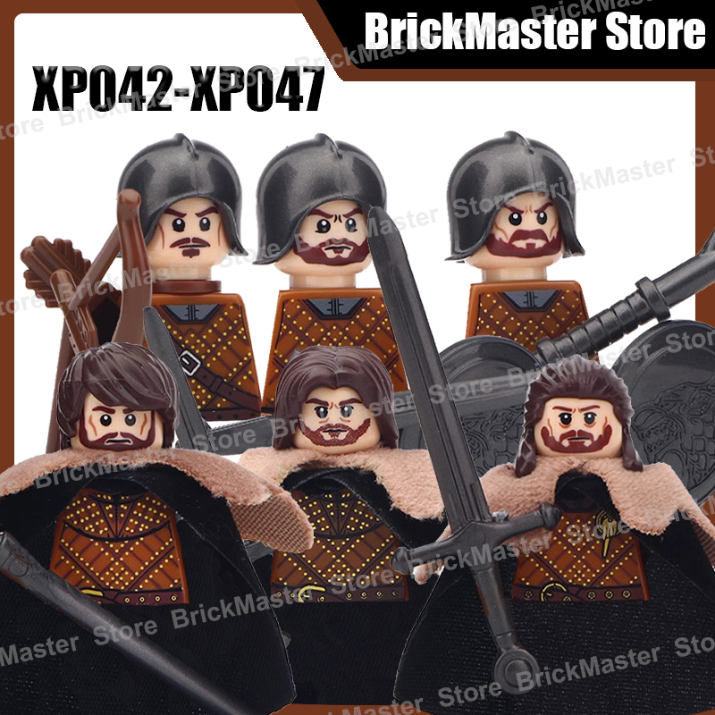 MOC Medieval Military Knight W - مراجعة Lego Minifigure Holder وسعره
