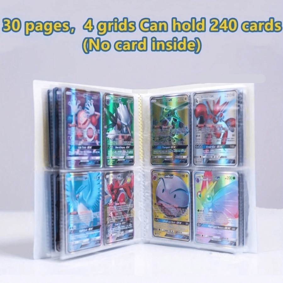 Pokemon 240 Card Album Book Ga - مراجعة Pokemon Binder Card وسعره