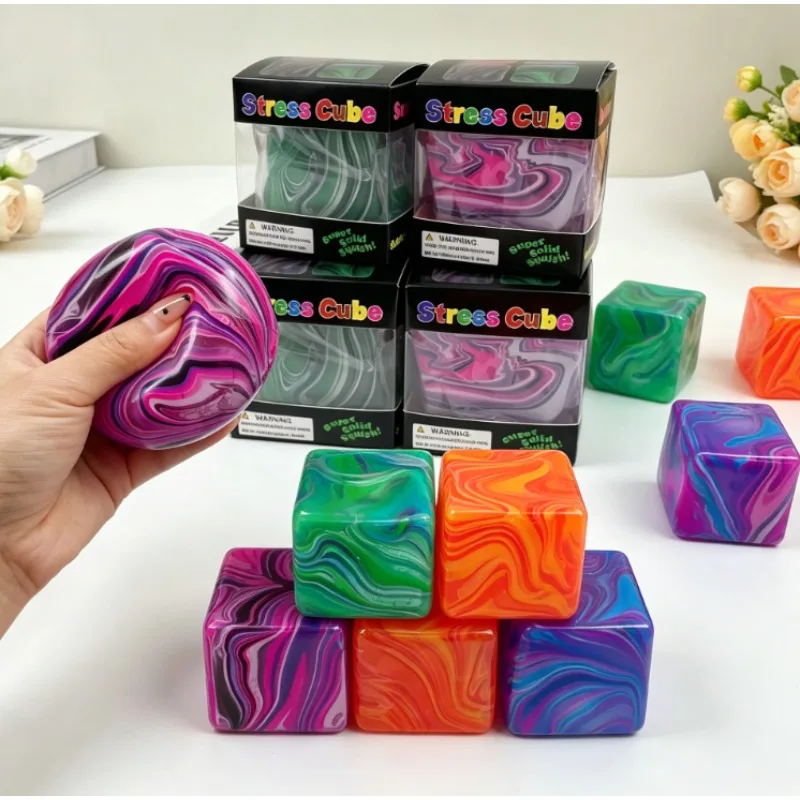 Soft and Glutinous Sensory Str - مراجعة Fidget Cube Original وسعره