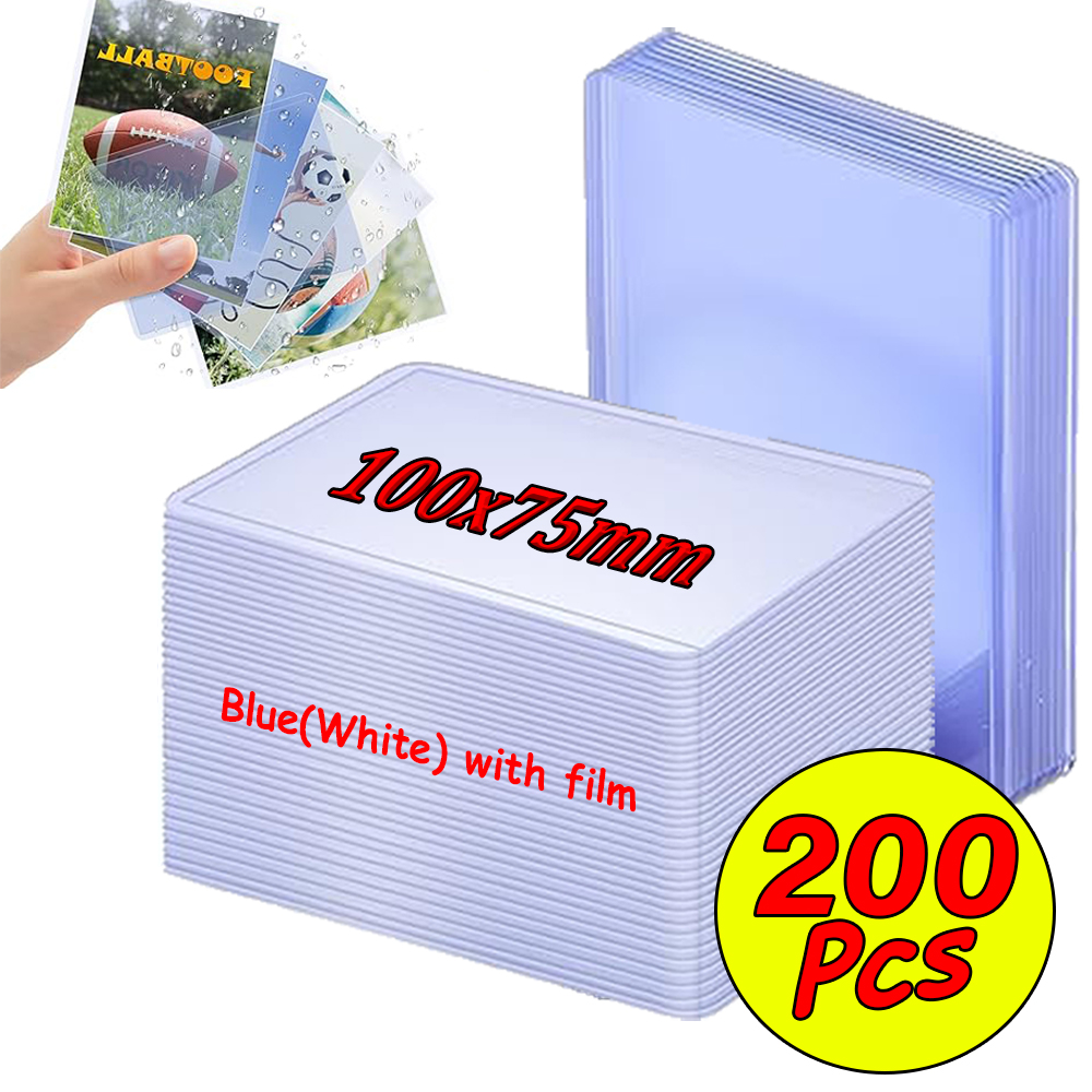 1-200Pcs 35PT Transparent Card - مراجعة Card Penny Sleeve وسعره