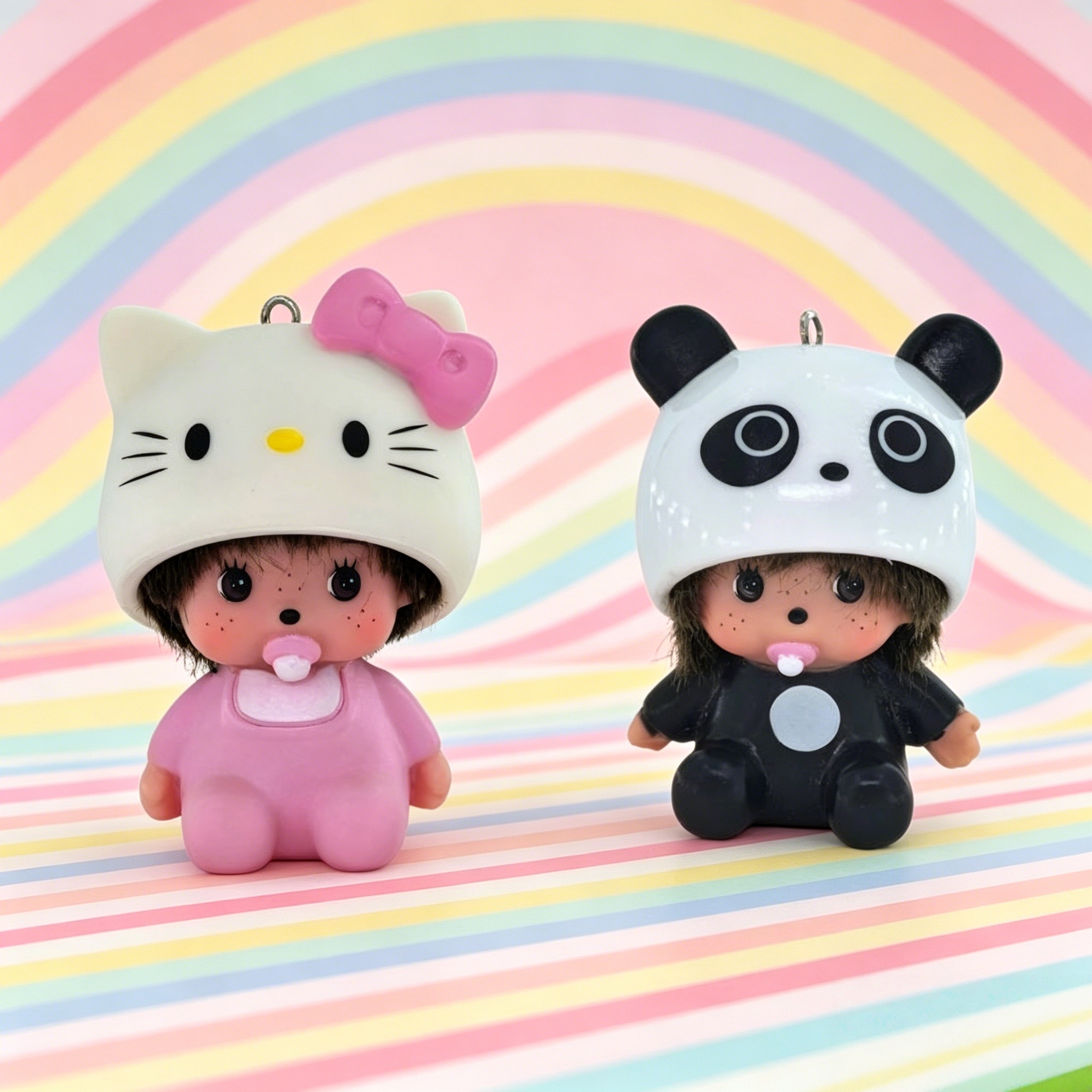 Cute Hello Kitty Keychain Anim - مراجعة Vinyl Figure Blank وسعره