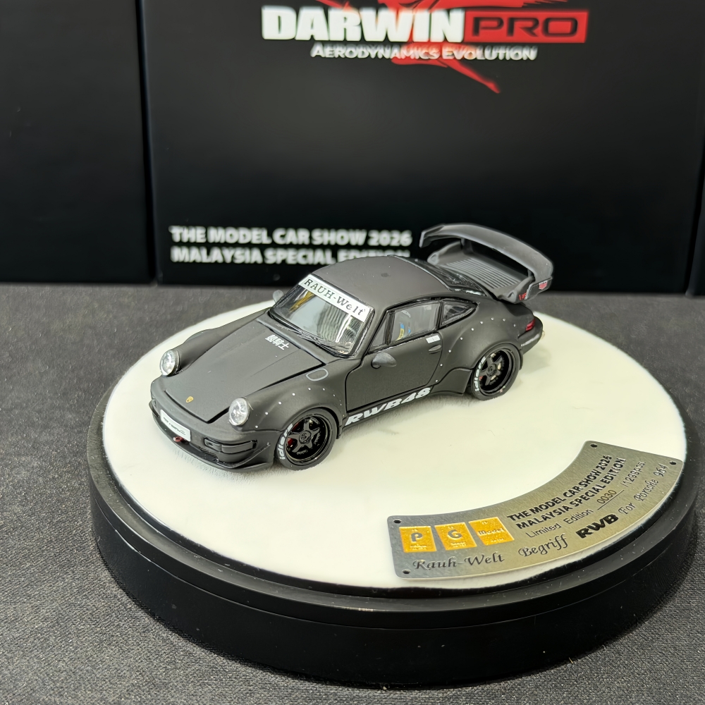 PGM 1:64 RWB964 Malaysia Exclu - مراجعة Die Cast Car 1 64 وسعره