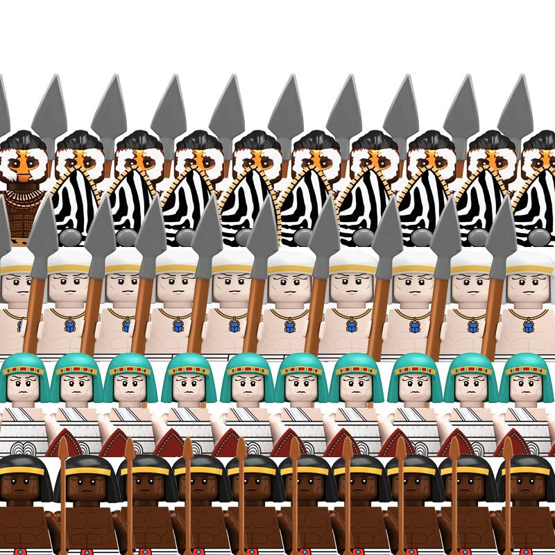 Building Blocks Medieval Ancie - مراجعة Lego Minifigure Holder وسعره